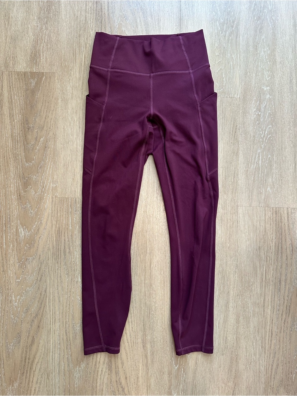 Fabletics PureLuxe Plum High Waist 7/8 Leggings
